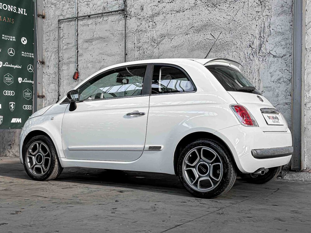 Fiat 500 1.2 Naked 69pk 2008, 25-LGP-8