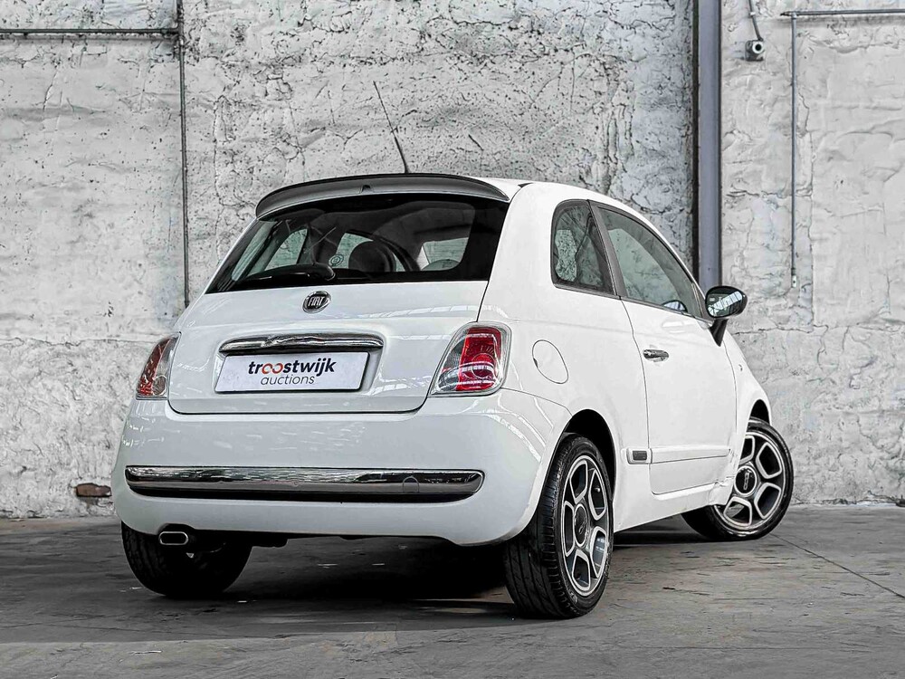 Fiat 500 1.2 Naked 69pk 2008, 25-LGP-8