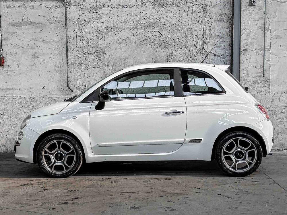 Fiat 500 1.2 Naked 69pk 2008, 25-LGP-8