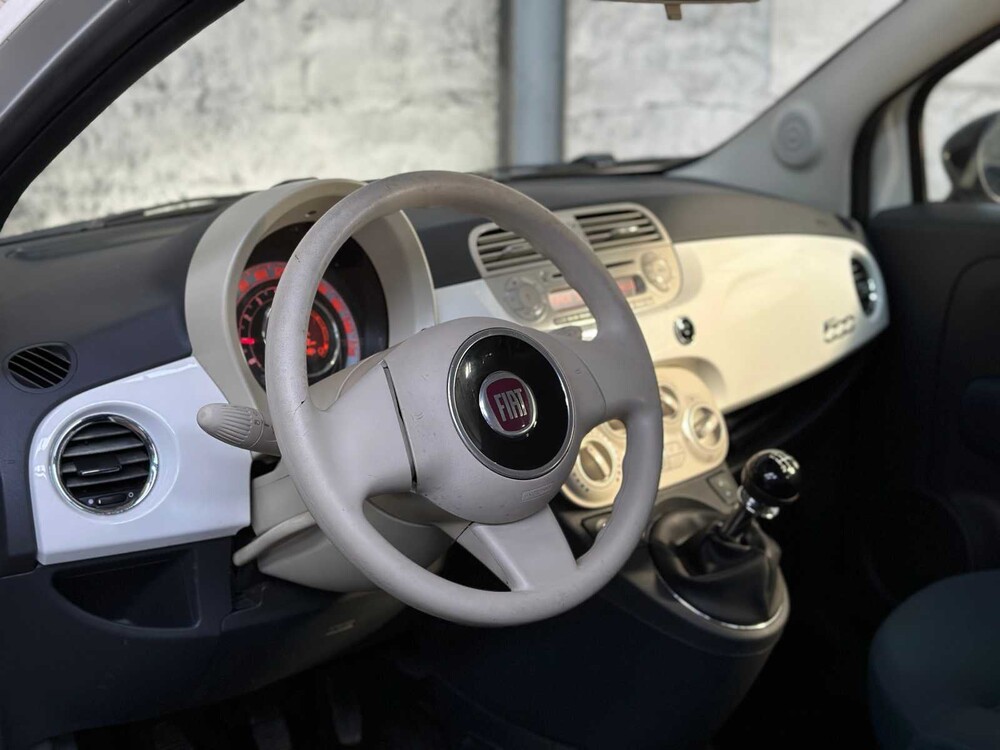 Fiat 500 1.2 Naked 69pk 2008, 25-LGP-8