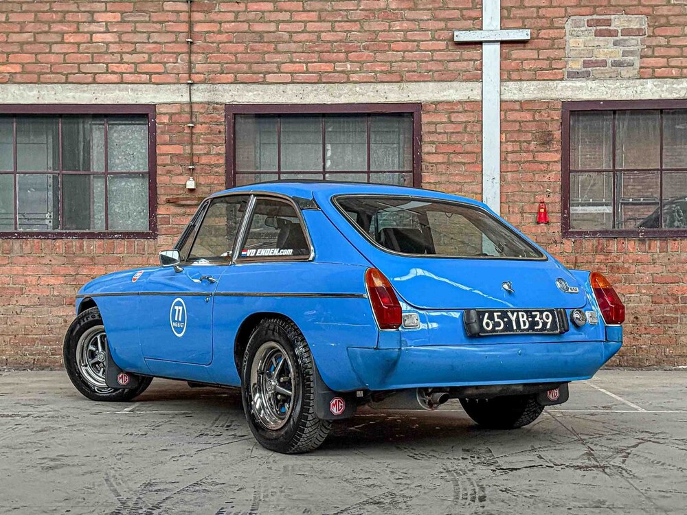 MGB GT Coupe 1.8 95hp 1977 MG B-Type, 65-YB-39 Classic Car