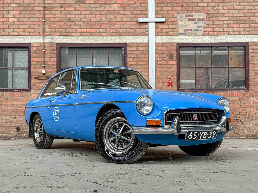MGB GT Coupe 1.8 95hp 1977 MG B-Type, 65-YB-39 Classic Car