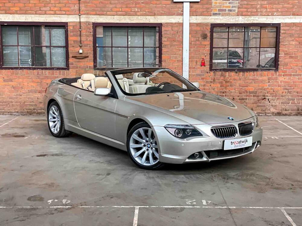 BMW 645Ci Cabriolet 4.4 V8 333hp 2004 E64 6 Series, TF-956-L