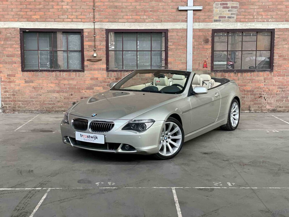 BMW 645Ci Cabriolet 4.4 V8 333hp 2004 E64 6 Series, TF-956-L
