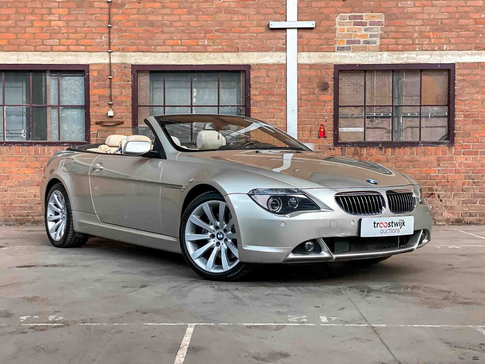 BMW 645Ci Cabriolet 4.4 V8 333hp 2004 E64 6 Series, TF-956-L