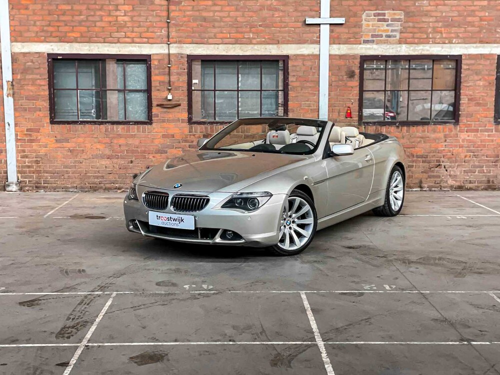 BMW 645Ci Cabriolet 4.4 V8 333hp 2004 E64 6 Series, TF-956-L