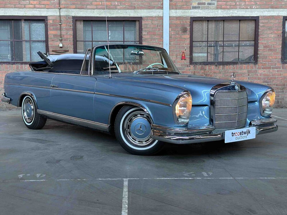 Mercedes-Benz 300SE Cabriolet W112 3.0 163hp 1964 300 series, AR-38-24