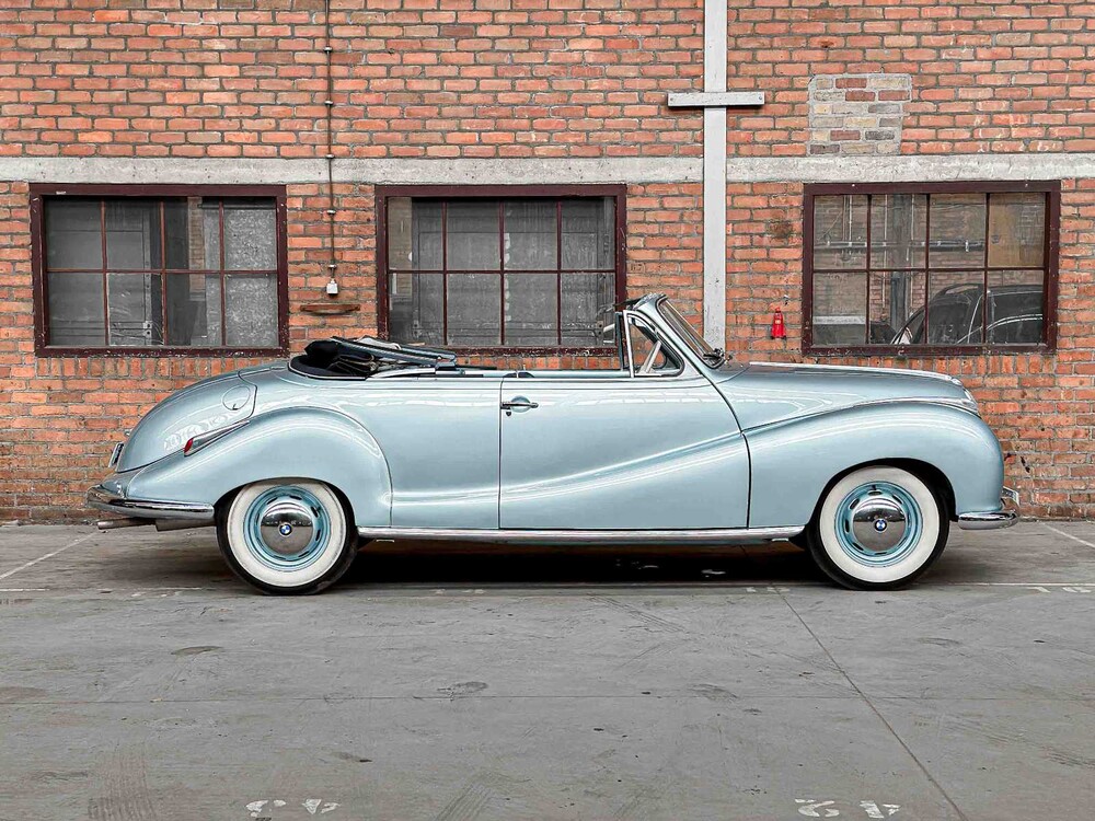BMW 501-6 Baur 2-Drs. Cabriolet 1955, PM-40-40 Oldtimer
