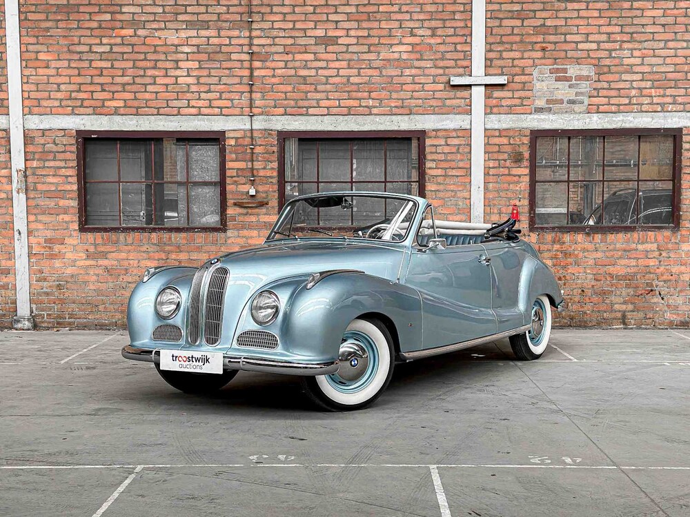 BMW 501-6 Baur 2-Drs. Cabriolet 1955, PM-40-40 Oldtimer