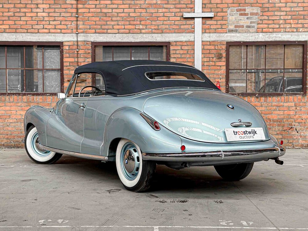 BMW 501-6 Baur 2-Drs. Cabriolet 1955, PM-40-40 Oldtimer