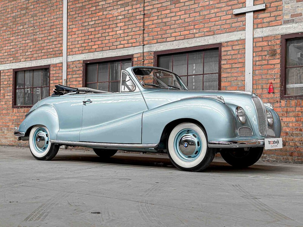 BMW 501-6 Baur 2-Drs. Cabriolet 1955, PM-40-40 Oldtimer