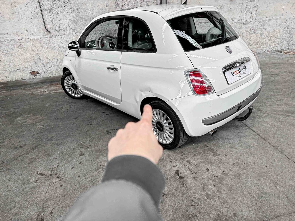 Fiat 500 1.2 Lounge 69pk 2010, 7-XLX-89