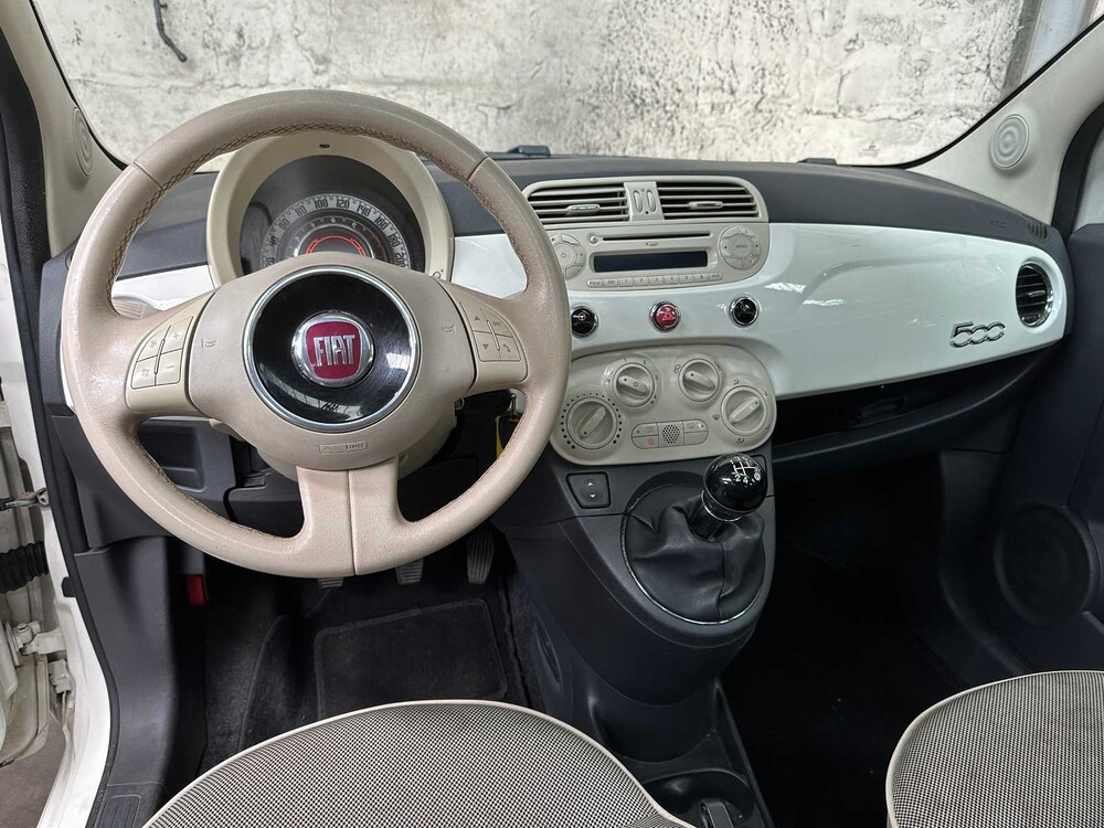 Fiat 500 1.2 Lounge 69pk 2010, 7-XLX-89