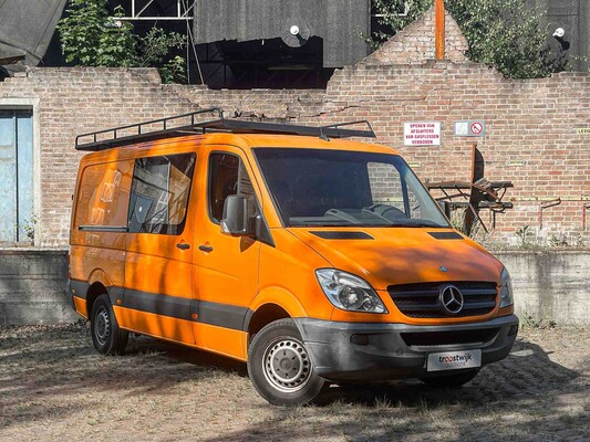Mercedes-Benz Sprinter 213 2.2 CDI 366 DC 129pk 2010, 4-VJG-95 Bedrijfswagen