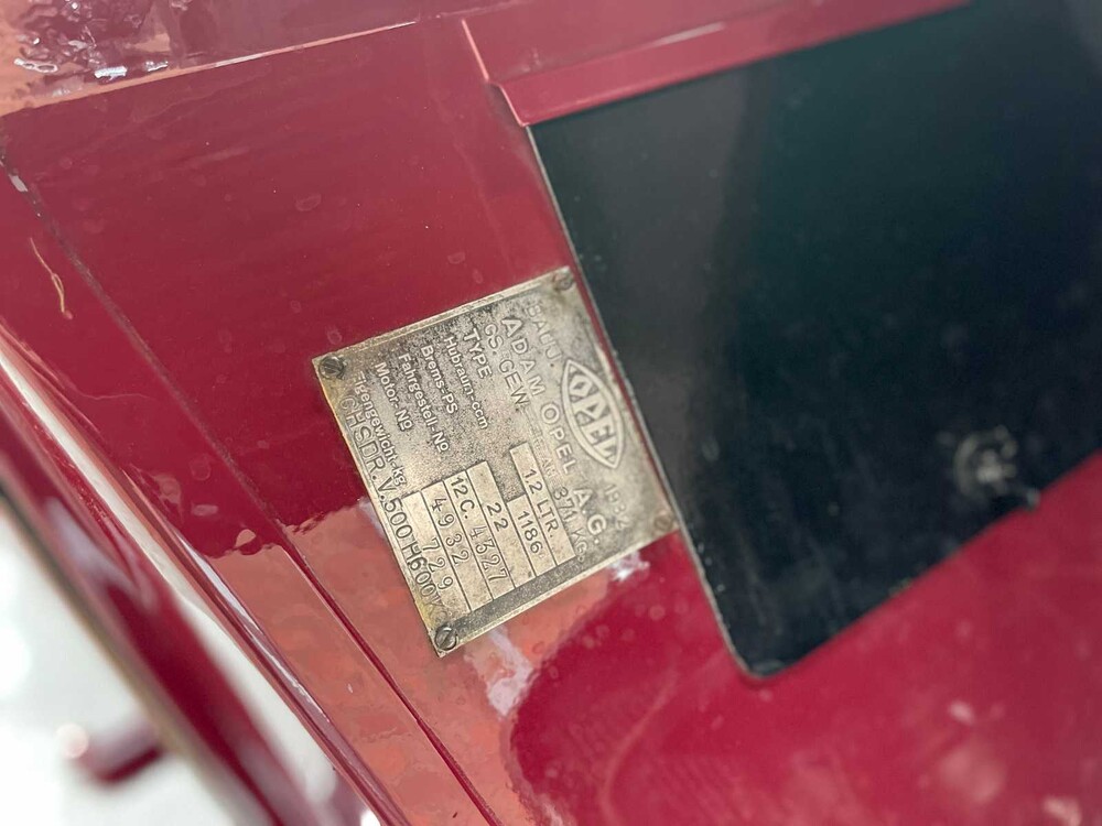 Opel 12C Cabriolet 23pk 1932, PM-93-83