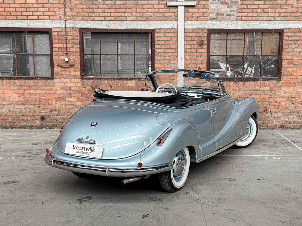 BMW 501-6 Baur 2-Drs. Cabriolet 1955, PM-40-40 Oldtimer