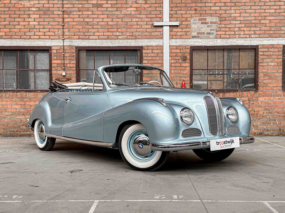 BMW 501-6 Baur 2-Drs. Cabriolet 1955, PM-40-40 Oldtimer