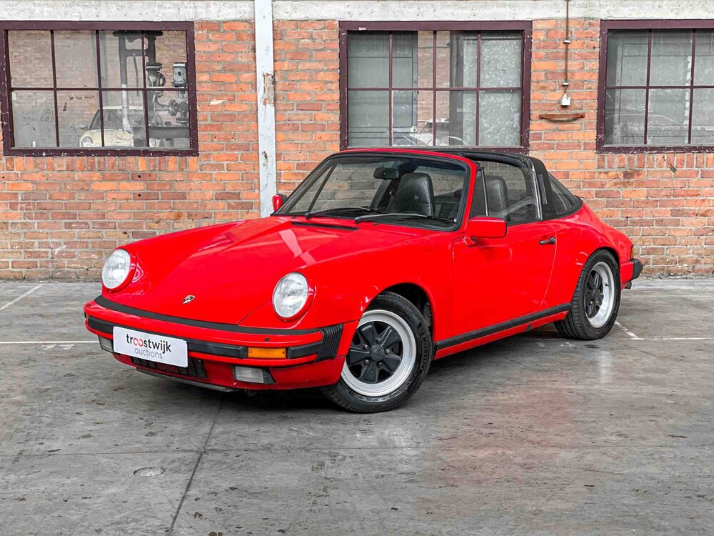 Porsche 911 Targa 3.2 Carrera 207pk 1985