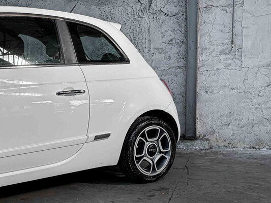 Fiat 500 1.2 Naked 69pk 2008, 25-LGP-8