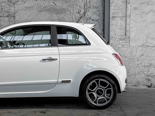 Fiat 500 1.2 Naked 69pk 2008, 25-LGP-8