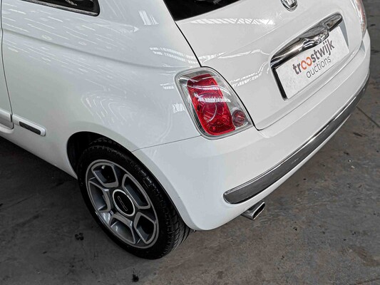 Fiat 500 1.2 Naked 69pk 2008, 25-LGP-8