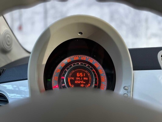 Fiat 500 1.2 Naked 69pk 2008, 25-LGP-8