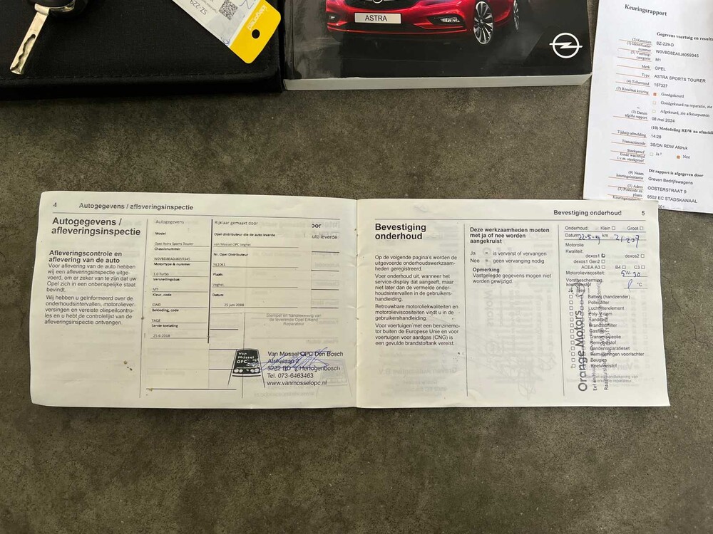 Opel Astra Sports Tourer 1.0 Online Ed. 105pk 2018, SZ-229-D