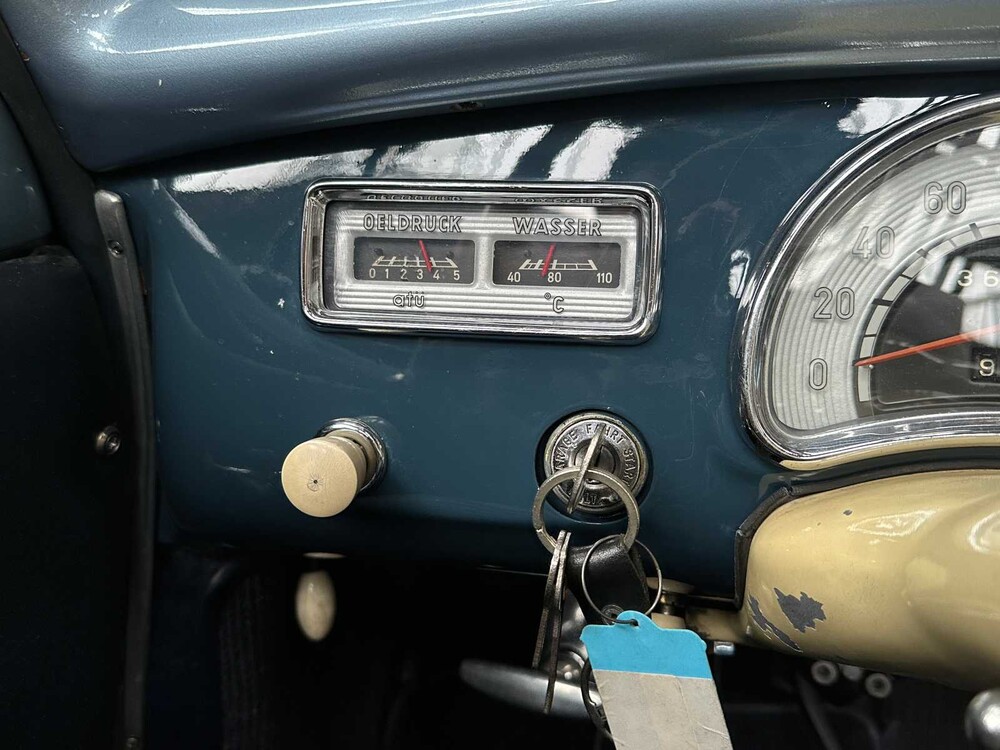 BMW 501-6 Baur 2-Drs. Cabriolet 1955, PM-40-40 Oldtimer