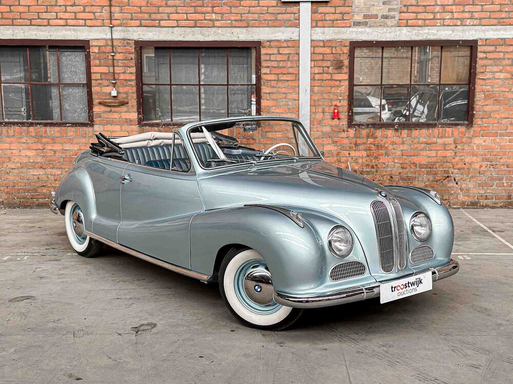 BMW 501-6 Baur 2-Drs. Cabriolet 1955, PM-40-40 Oldtimer