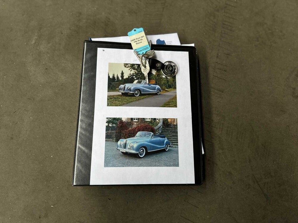 BMW 501-6 Baur 2-Drs. Cabriolet 1955, PM-40-40 Oldtimer