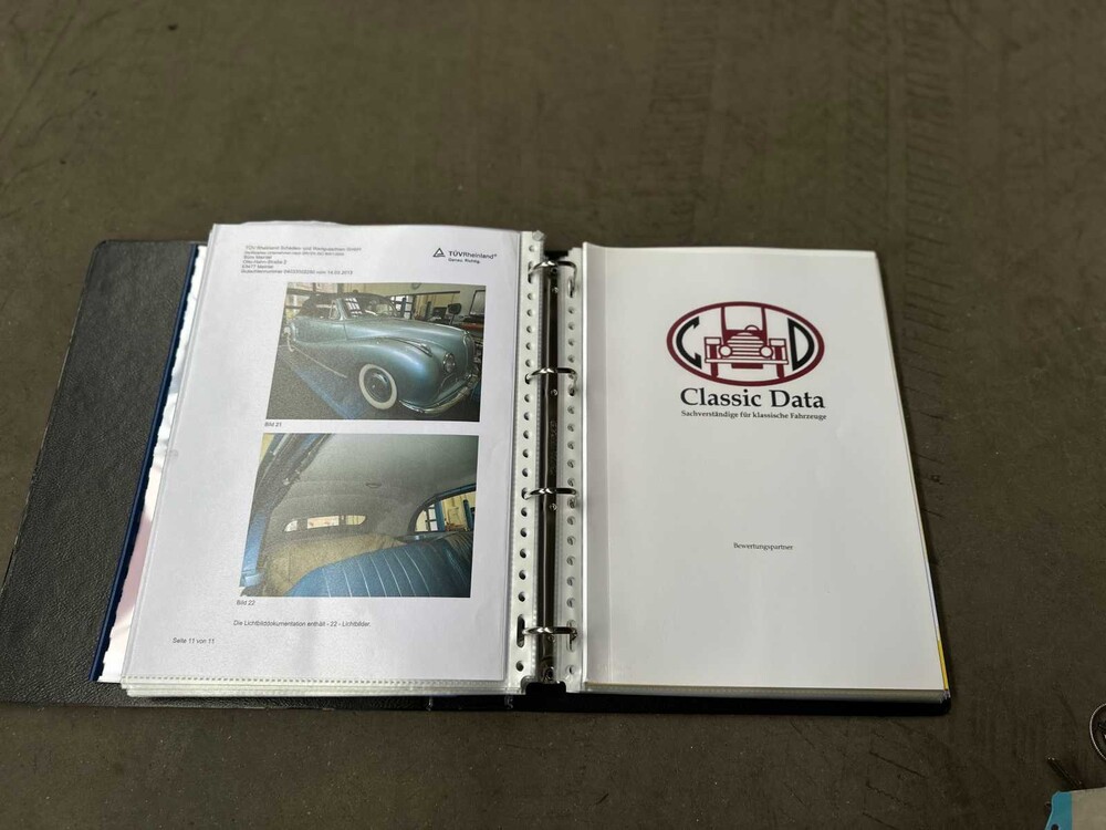 BMW 501-6 Baur 2-Drs. Cabriolet 1955, PM-40-40 Oldtimer