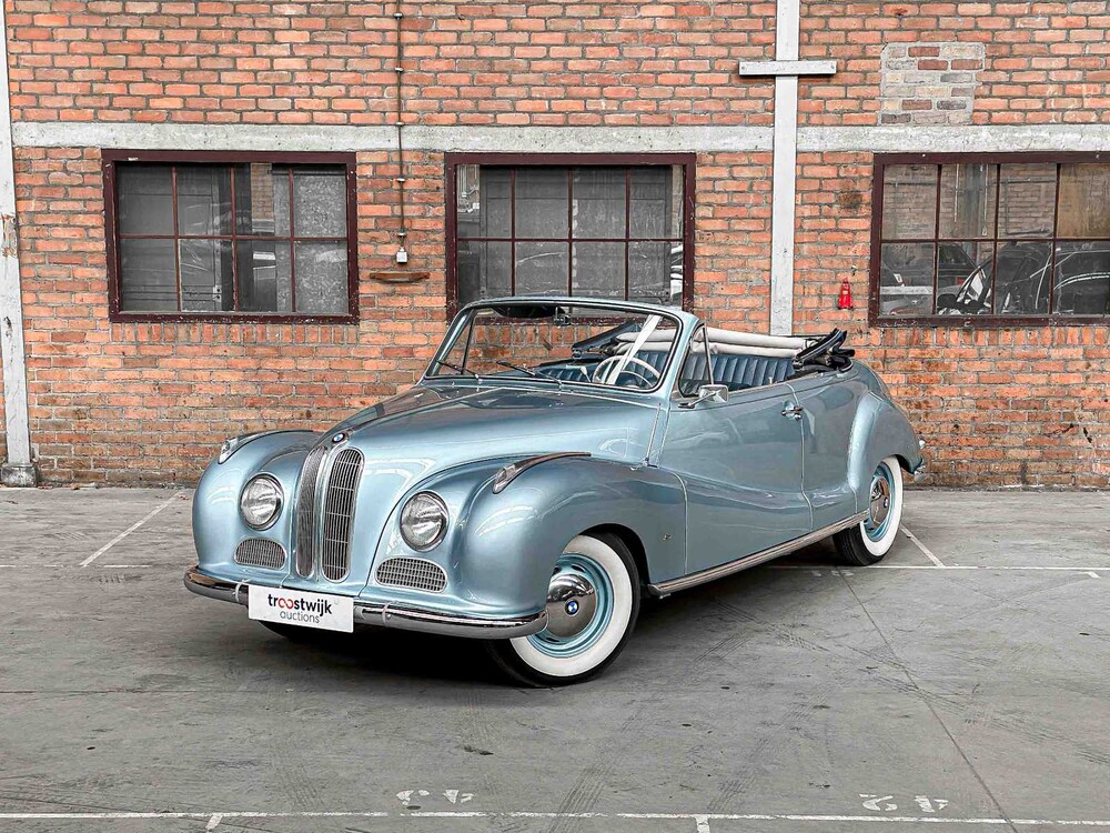BMW 501-6 Baur 2-Drs. Cabriolet 1955, PM-40-40 Oldtimer