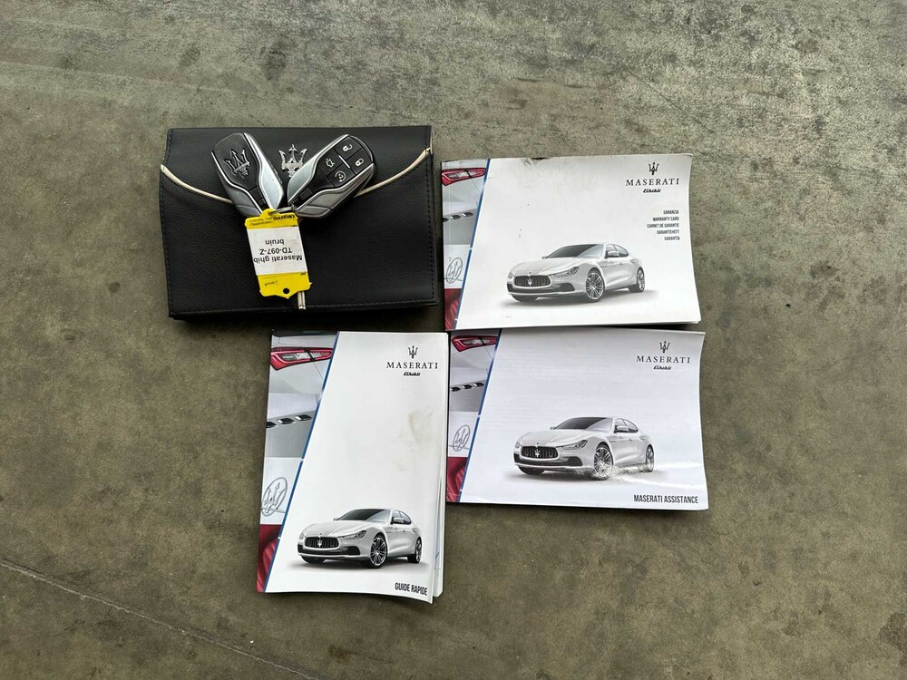 Maserati Ghibli S Q4 3.0 V6 411pk 2014, TD-097-Z