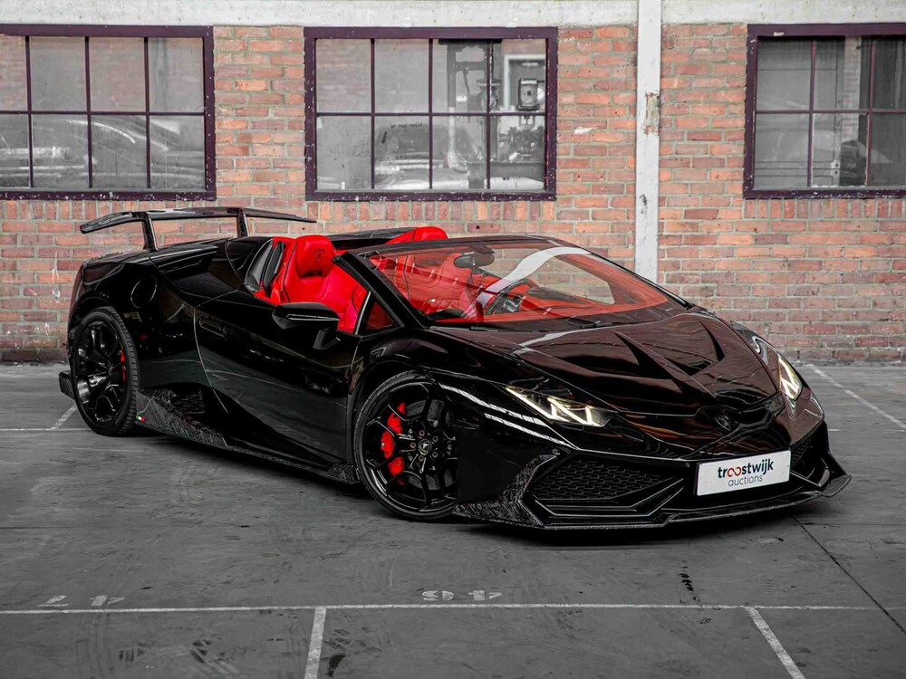 Lamborghini Huracan Spyder 5.2L V10 LP610-4 610pk 2016