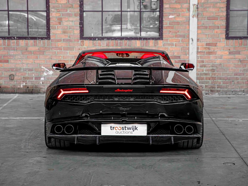 Lamborghini Huracan Spyder 5.2L V10 LP610-4 610pk 2016