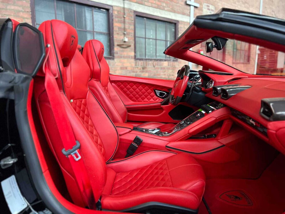 Lamborghini Huracan Spyder 5.2L V10 LP610-4 610pk 2016