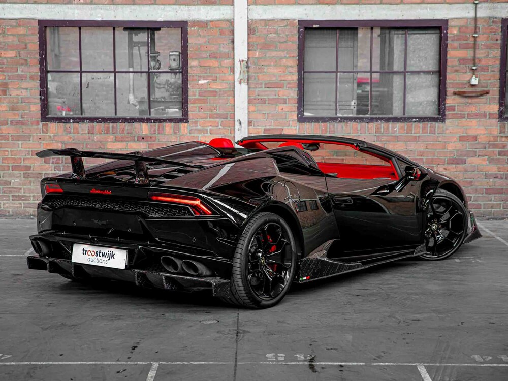 Lamborghini Huracan Spyder 5.2L V10 LP610-4 610pk 2016