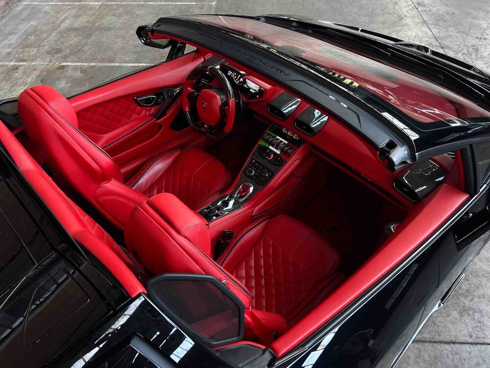 Lamborghini Huracan Spyder 5.2L V10 LP610-4 610pk 2016