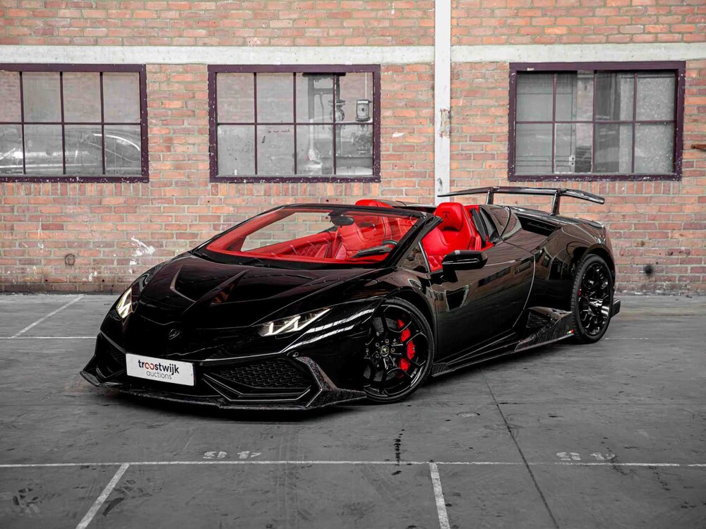 Lamborghini Huracan Spyder 5.2L V10 LP610-4 610pk 2016