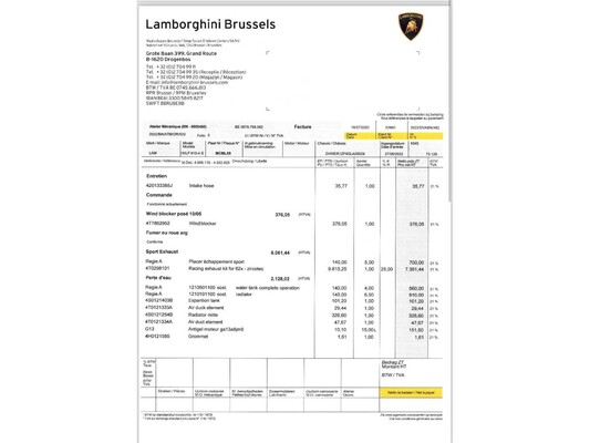 Lamborghini Huracan Spyder 5.2L V10 LP610-4 610PS 2016