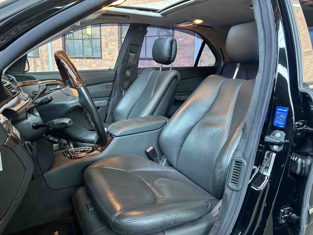 Mercedes-Benz S600 Lang 5.8 V12 367pk 2002 -Youngtimer- S-Klasse