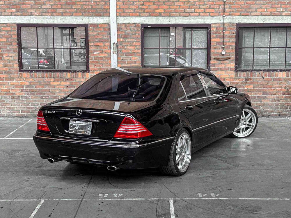 Mercedes-Benz S600 Lang 5.8 V12 367pk 2002 -Youngtimer- S-Klasse