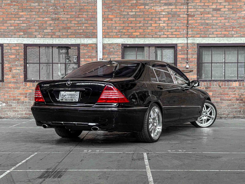 Mercedes-Benz S600 Lang 5.8 V12 367pk 2002 -Youngtimer- S-Klasse