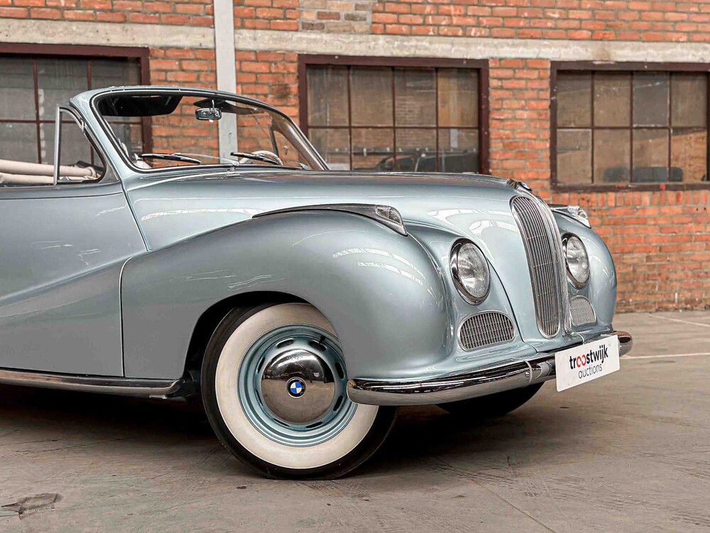 BMW 501-6 Baur 2-Drs. Cabriolet 1955, PM-40-40 Oldtimer