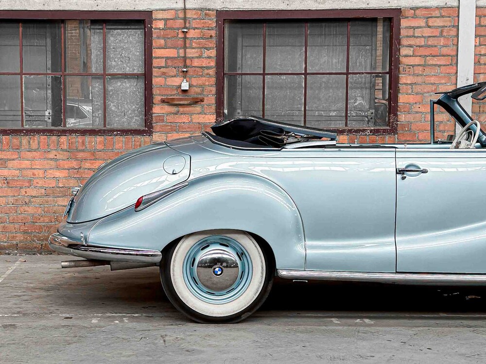 BMW 501-6 Baur 2-Drs. Cabriolet 1955, PM-40-40 Oldtimer