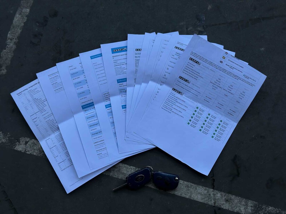 Maserati Quattroporte 4.2 V8 401pk 2005, Z-476-JX Youngtimer