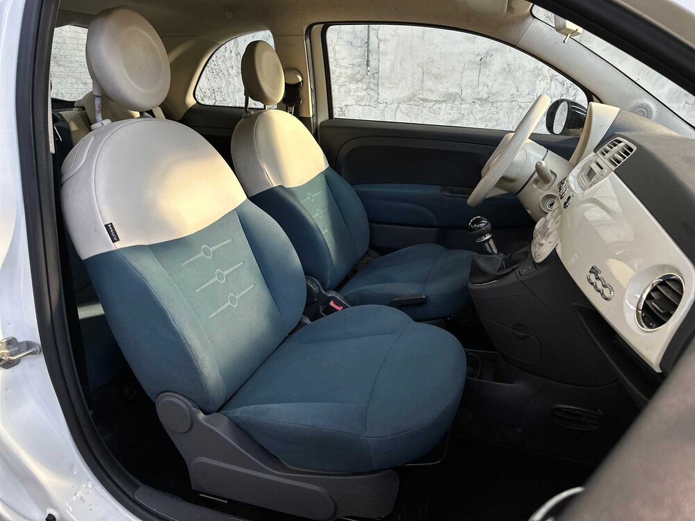 Fiat 500 1.2 Naked 69pk 2008, 25-LGP-8