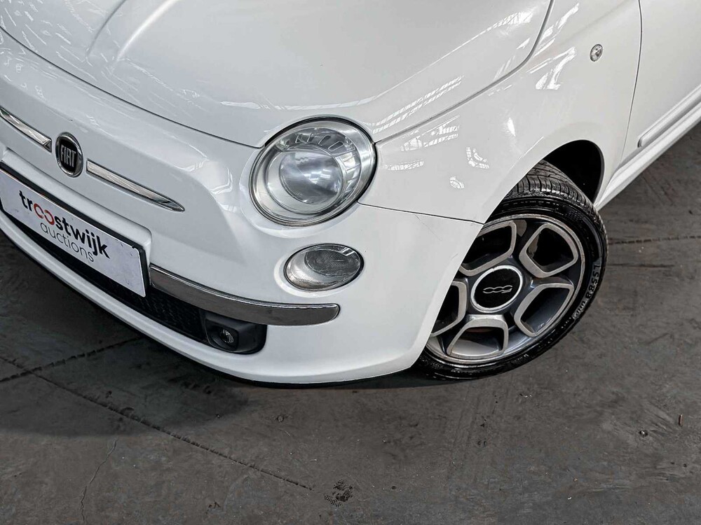 Fiat 500 1.2 Naked 69pk 2008, 25-LGP-8