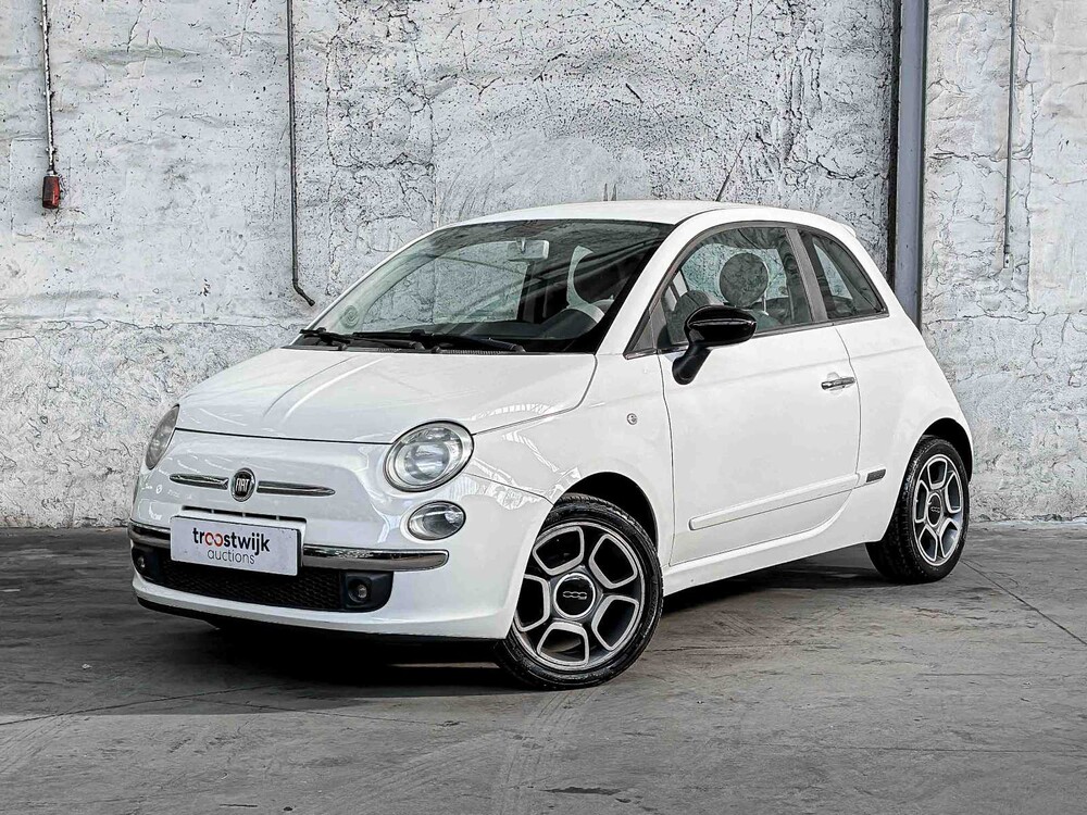 Fiat 500 1.2 Naked 69pk 2008, 25-LGP-8