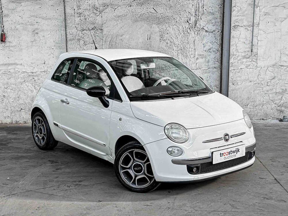 Fiat 500 1.2 Naked 69pk 2008, 25-LGP-8
